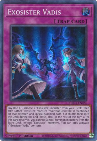 Exosister Vadis - GRCR-EN024 - Super Rare  1