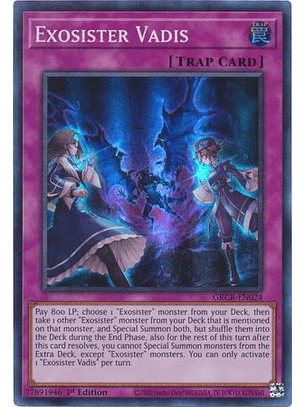 Exosister Vadis - GRCR-EN024 - Super Rare 