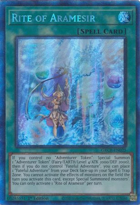 Rite of Aramesir - GRCR-EN025 - Collectors Rare