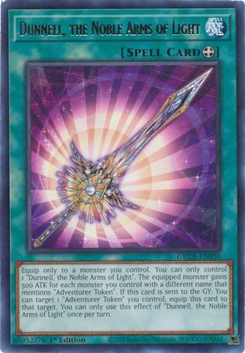 Dunnell, the Noble Arms of Light - GRCR-EN030 - Rare