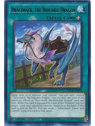 Dracoback, the Rideable Dragon - GRCR-EN032 - Rare
