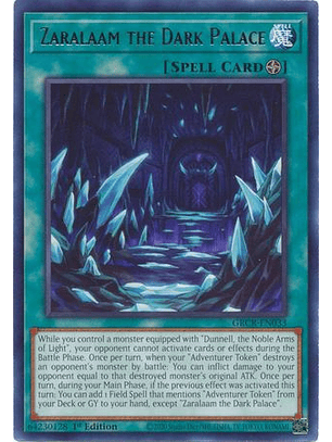 Zaralaam the Dark Palace - GRCR-EN033 - Rare