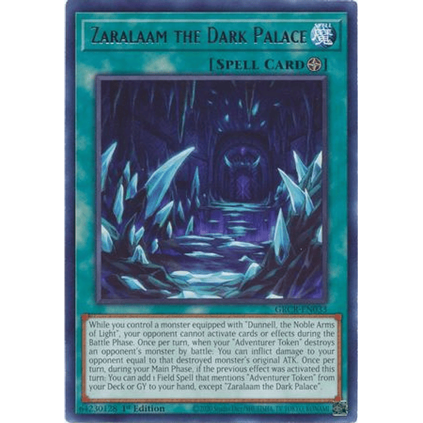 Zaralaam the Dark Palace - GRCR-EN033 - Rare