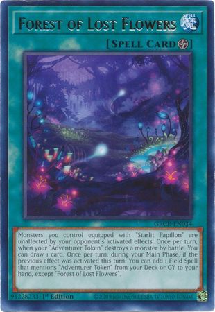 Forest of Lost Flowers - GRCR-EN034 - Rare 1