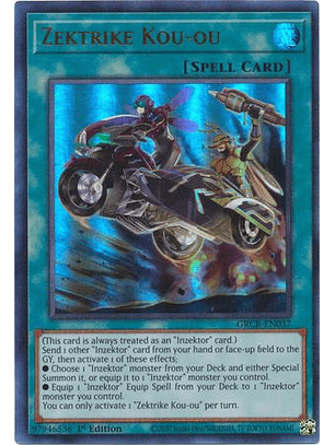 Zektrike Kou-ou - GRCR-EN037 - Ultra Rare 