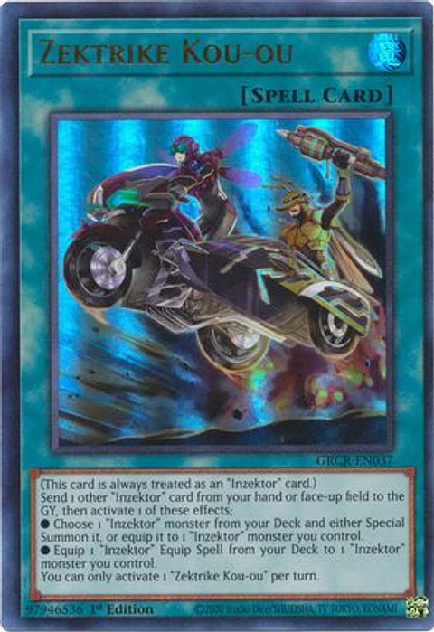 Zektrike Kou-ou - GRCR-EN037 - Ultra Rare 