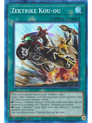 Zektrike Kou-ou - GRCR-EN037 - Collectors Rare