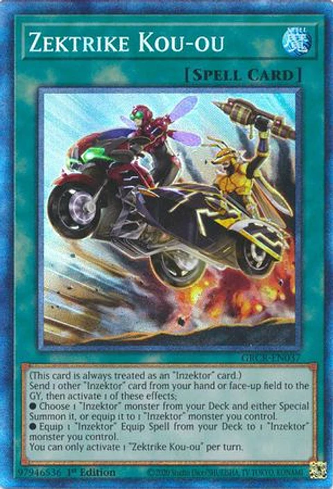 Zektrike Kou-ou - GRCR-EN037 - Collectors Rare