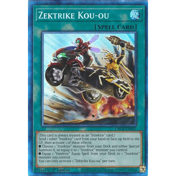 Zektrike Kou-ou - GRCR-EN037 - Collectors Rare