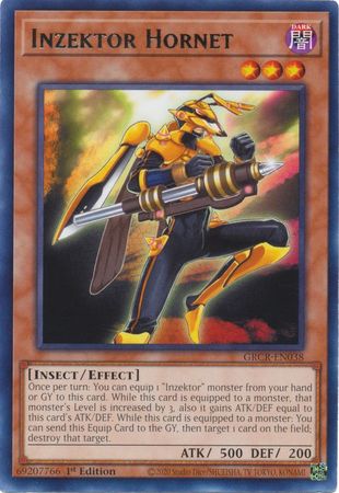 Inzektor Hornet - GRCR-EN038 - Rare 1