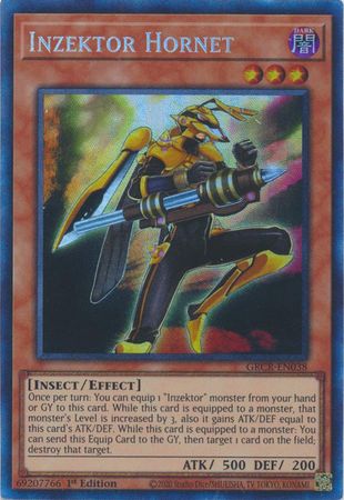 Inzektor Hornet - GRCR-EN038 - Collectors Rare 1