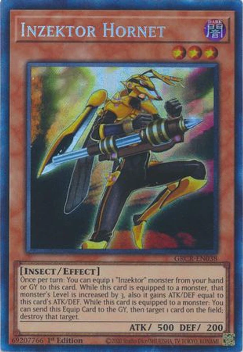 Inzektor Hornet - GRCR-EN038 - Collectors Rare