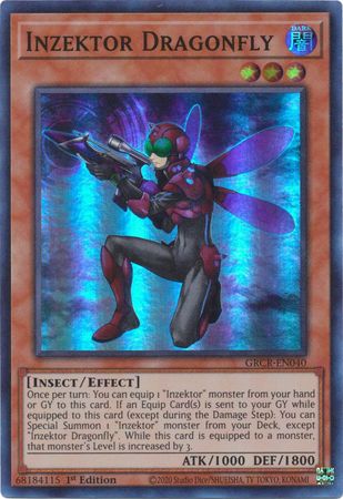 Inzektor Dragonfly - GRCR-EN040 - Super Rare 1