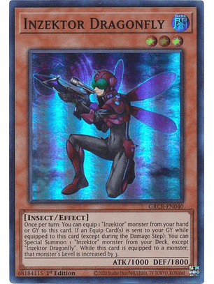 Inzektor Dragonfly - GRCR-EN040 - Super Rare