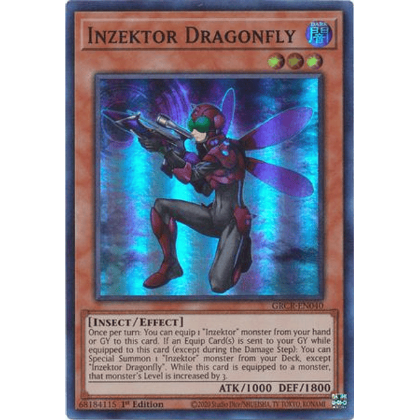 Inzektor Dragonfly - GRCR-EN040 - Super Rare