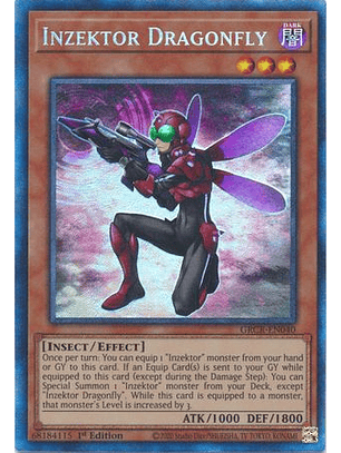 Inzektor Dragonfly - GRCR-EN040 - Collectors Rare 