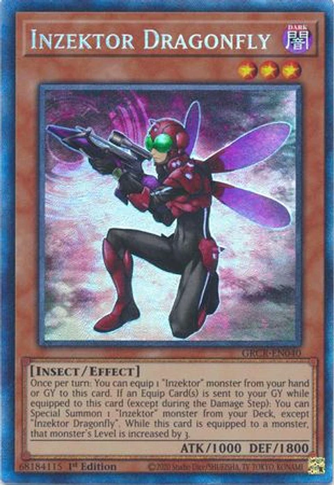 Inzektor Dragonfly - GRCR-EN040 - Collectors Rare 