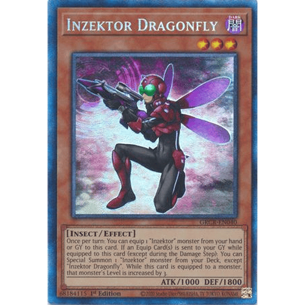 Inzektor Dragonfly - GRCR-EN040 - Collectors Rare 