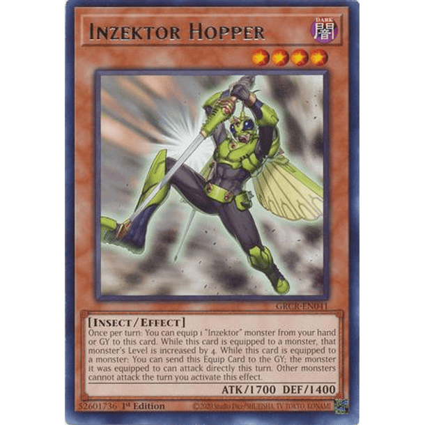 Inzektor Hopper - GRCR-EN041 - Rare 