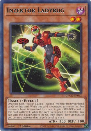 Inzektor Ladybug - GRCR-EN042 - Rare 1