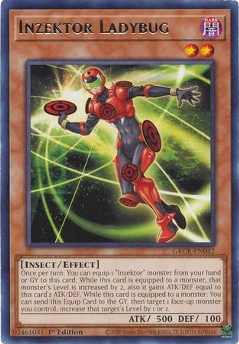 Inzektor Ladybug - GRCR-EN042 - Rare