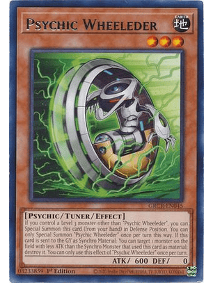 Psychic Wheeleder - GRCR-EN045 - Rare