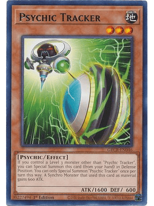 Psychic Tracker - GRCR-EN046 - Rare 