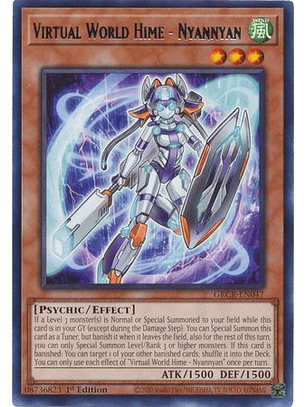 Virtual World Hime - Nyannyan - GRCR-EN047 - Rare