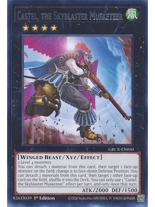 Castel, the Skyblaster Musketeer - GRCR-EN050 - Rare