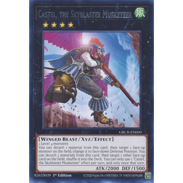 Castel, the Skyblaster Musketeer - GRCR-EN050 - Rare