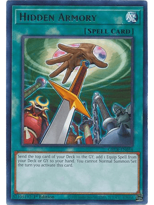 Hidden Armory - GRCR-EN054 - Rare
