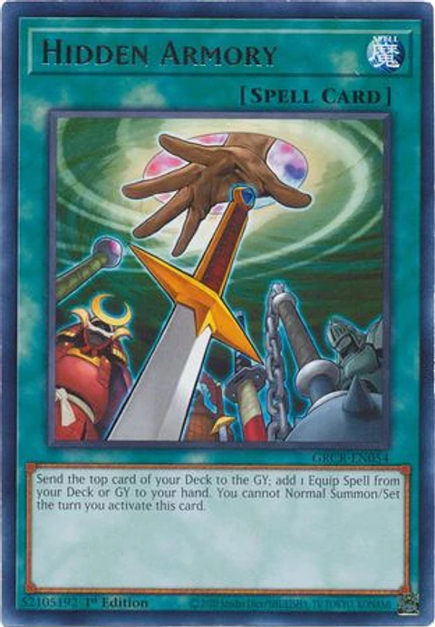 Hidden Armory - GRCR-EN054 - Rare