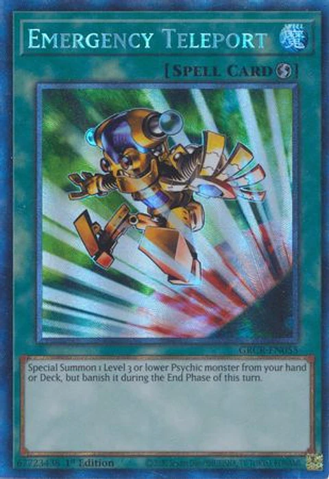 Emergency Teleport - GRCR-EN055 - Collectors Rare