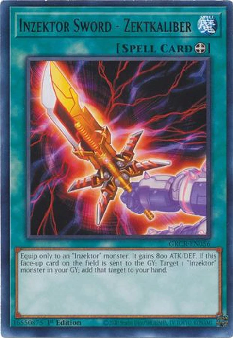 Inzektor Sword - Zektkaliber - GRCR-EN056 - Rare
