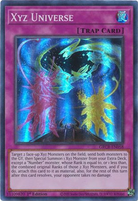 Xyz Universe - GRCR-EN058 - Super Rare