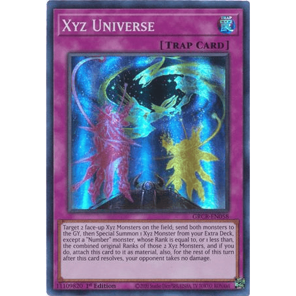 Xyz Universe - GRCR-EN058 - Super Rare