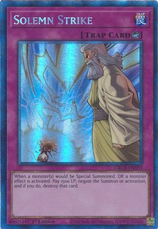 Solemn Strike - GRCR-EN059 - Collectors Rare 1