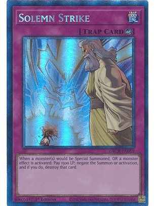 Solemn Strike - GRCR-EN059 - Collectors Rare