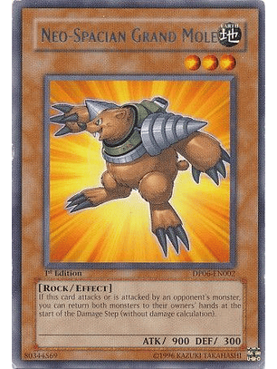 Neo-Spacian Grand Mole - DP06-EN002 - Rare