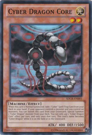 Cyber Dragon Core - SDCR-EN001 - Super Rare 1