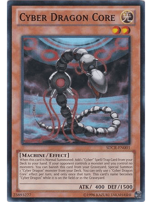 Cyber Dragon Core - SDCR-EN001 - Super Rare