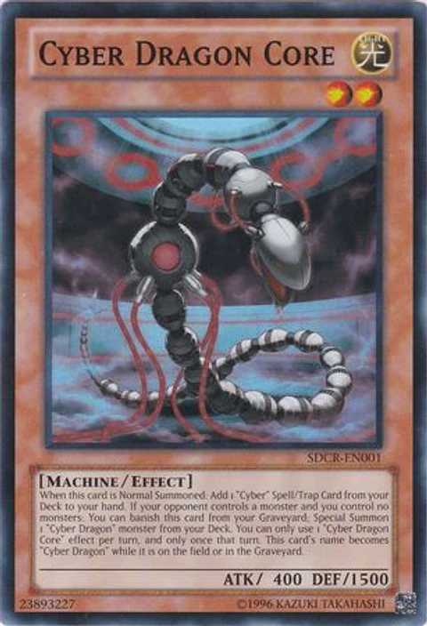 Cyber Dragon Core - SDCR-EN001 - Super Rare