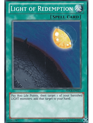 Light of Redemption - SDCR-EN027 - Common