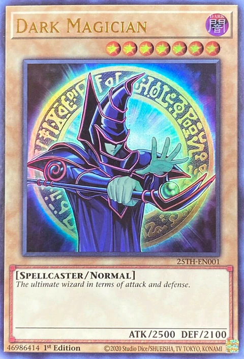 Dark Magician - 25TH-EN001 - Ultra Rare