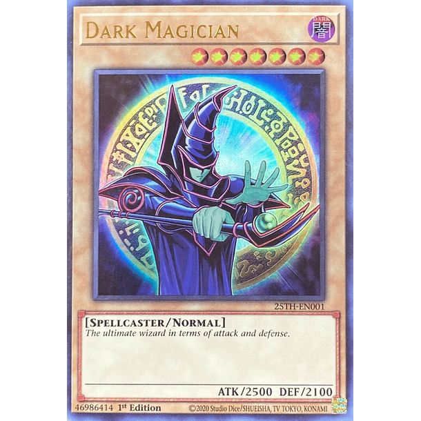 Dark Magician - 25TH-EN001 - Ultra Rare