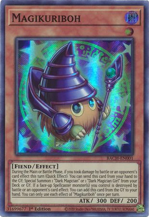 Magikuriboh - BACH-EN001 - Super Rare 