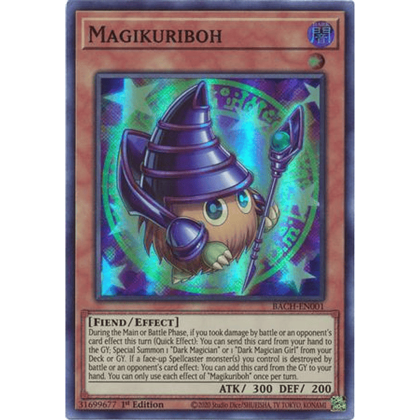 Magikuriboh - BACH-EN001 - Super Rare 