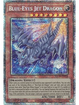 Blue-Eyes Jet Dragon - BACH-EN004 - Starlight Rare