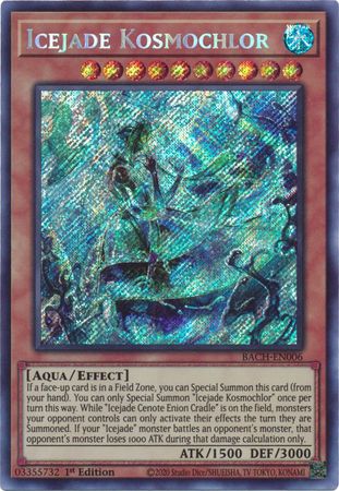 Icejade Kosmochlor - BACH-EN006 - Secret Rare 1