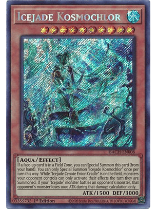 Icejade Kosmochlor - BACH-EN006 - Secret Rare